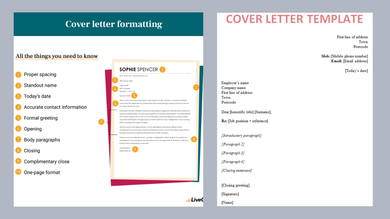 how to address a cover letter