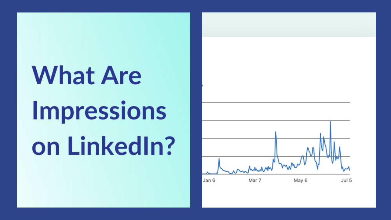 what are impressions on linkedin